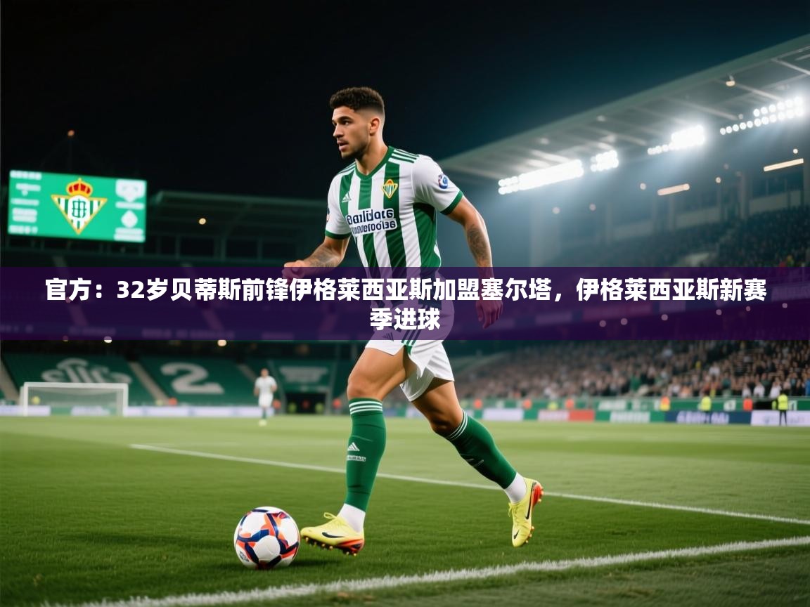 爱游戏体育娱乐赞助罗马-官方:32岁贝蒂斯前锋伊格莱西亚斯加盟塞尔塔,伊格莱西亚斯新赛季进球 第1张